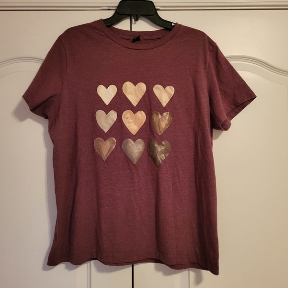 SHEIN Tops - Heart T-shirt